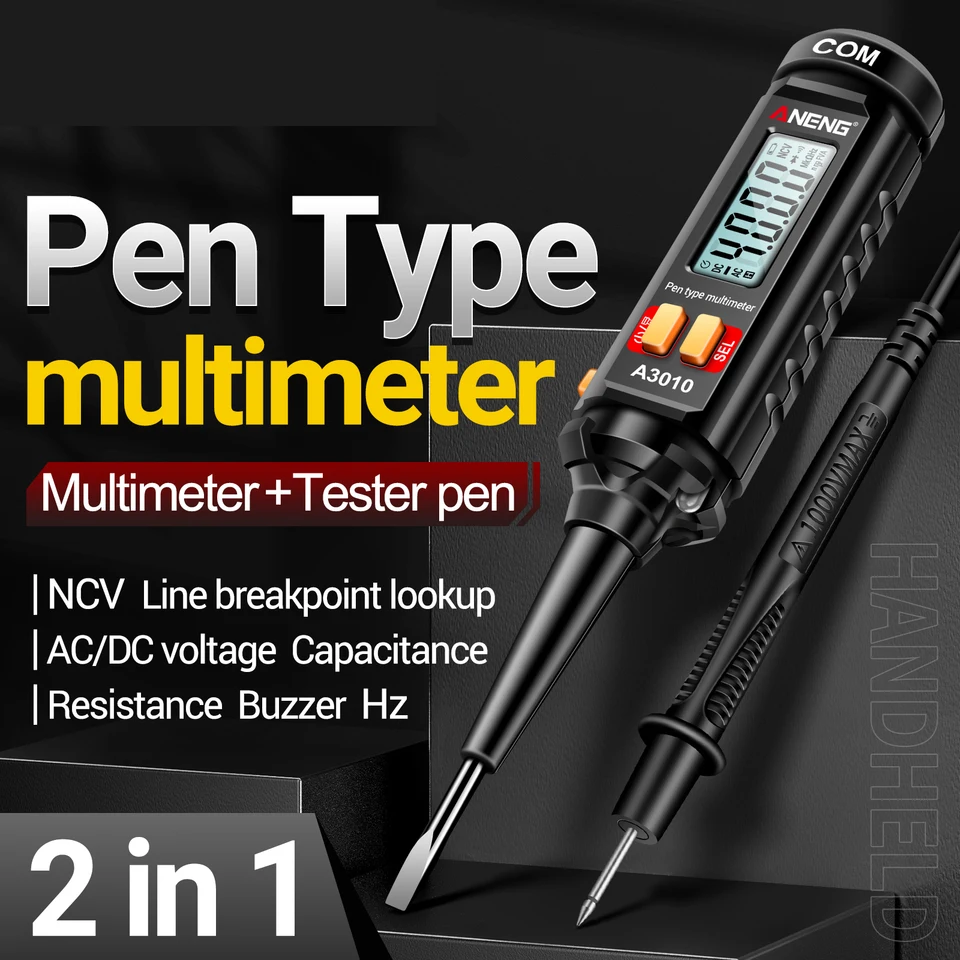 AENG A3010 4000 počíta s multimetrom TRUE-RMS MULTREME DIGITÁLNE ROZSAH