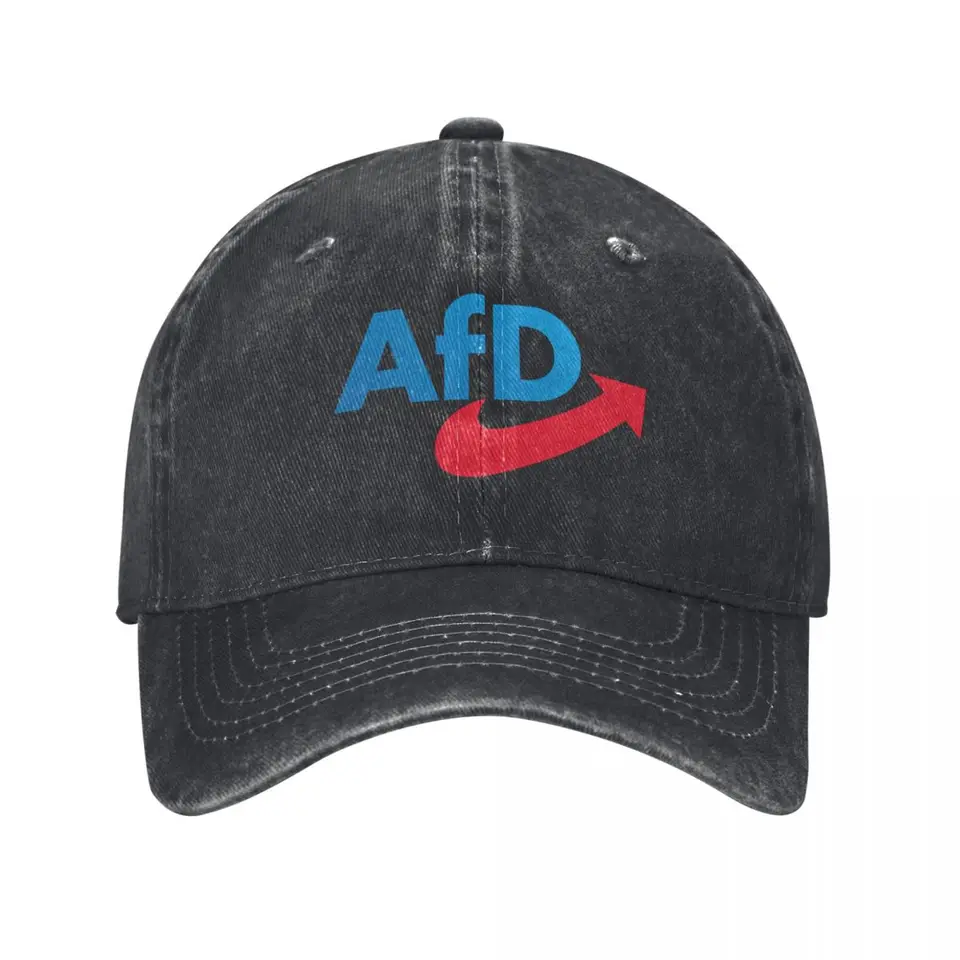 AFD logo denim baseballová čiapka alternatíva pre Nemecko Outdoor Sports Hip hop klobúky Summer módne slnečné kanály Snapback Cap