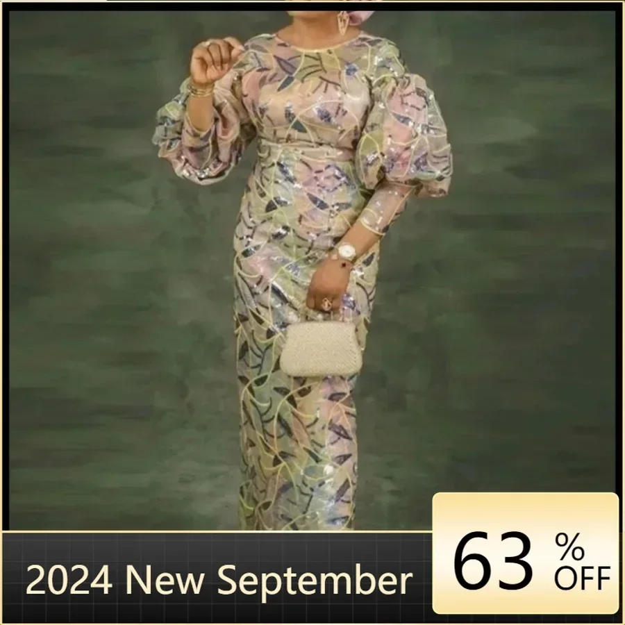 Africké šaty pre ženy vetement femme dashiki abaya diamanty maxi šaty africké oblečenie dashiki ankara šaty jeseň nový
