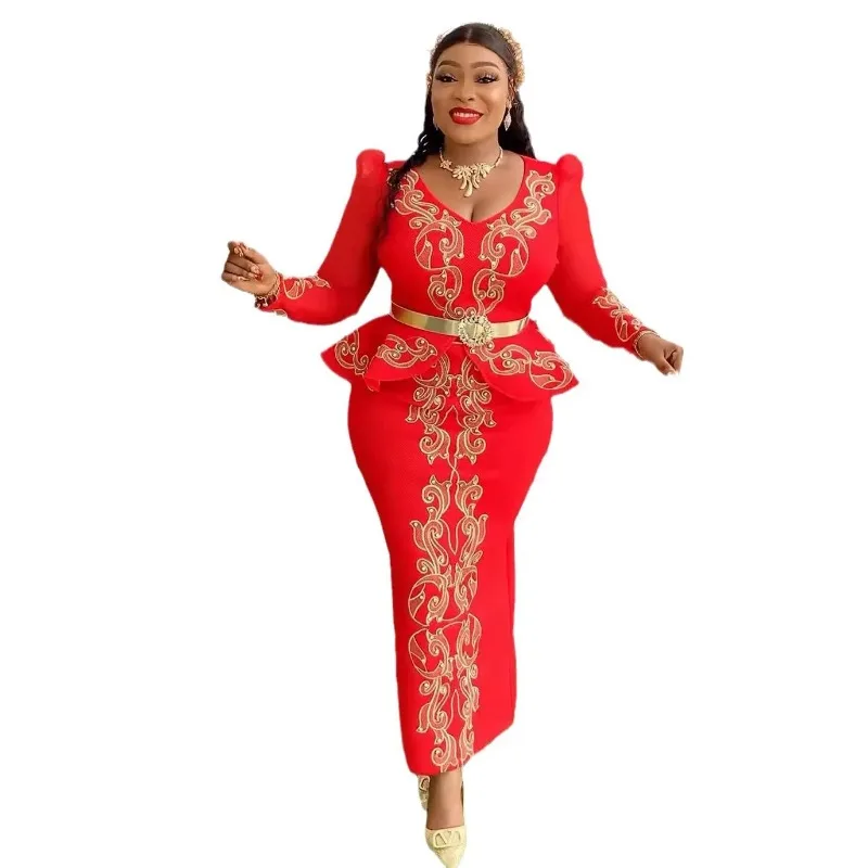 Africké šaty pre ženy vetement femme dashiki abaya diamanty maxi šaty africké oblečenie dashiki ankara šaty svadobné nové