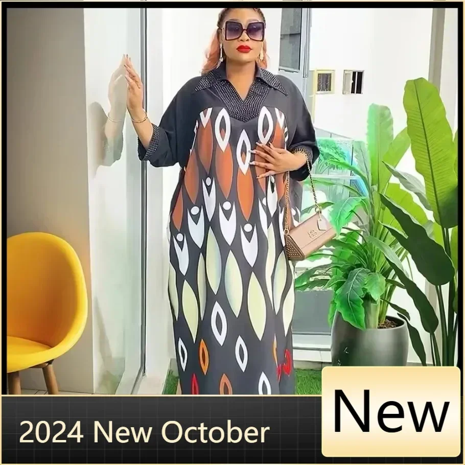 Africké šaty pre ženy veterné veterné femme dashiki abaya maxi šaty africké šaty Dashiki Ankara šaty 2025 jarné leto nové nové