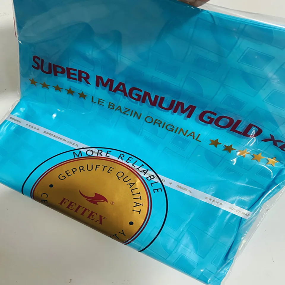 Africký pôvodný bazin riche tkanina, Rakúsko Kvalitný predaj horúci