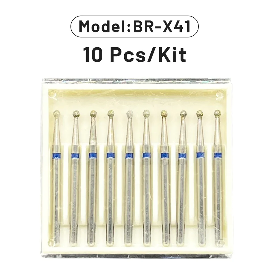 AG 10Pieces/Set Priemer Bit Bit Bit vysokorýchlostnej rukoväte BR X28/X31/X40/X41/X45/X46 Vŕtacie bity série série