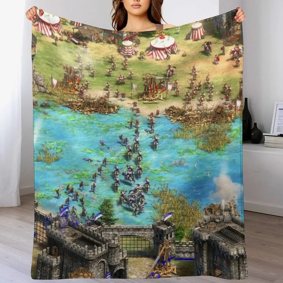 Age of Empires 2- Briti hádzajú prikrývky pre detské luxusné prikrývky