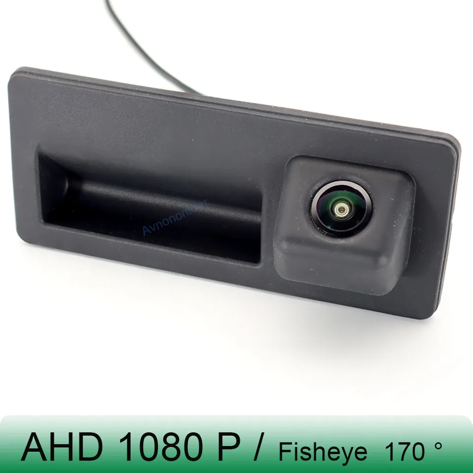 AHD 1080P 170 ° K rukoväte vozidla Vozná rukoväť Zadný výhľad kamery pre Audi A3 A6L A4 B8 B6 Q3 Q5 Q7 RS6 pre Porsche Cayenne 958 92A CAR