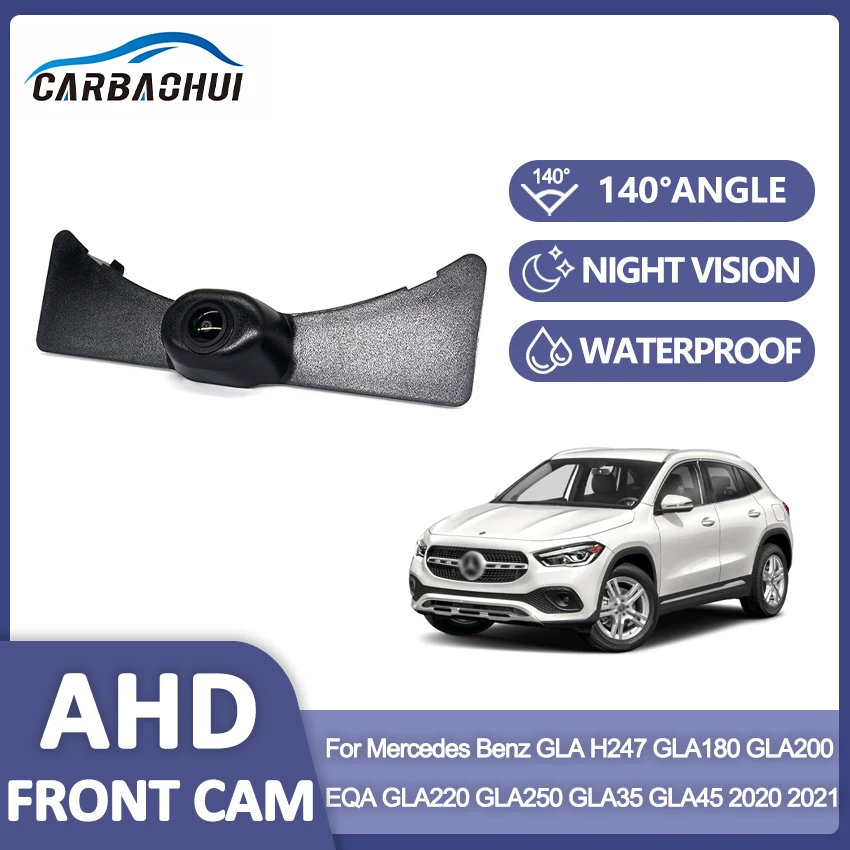 AHD 1080p Logo Parkingové parkovacie predné zobrazenie Fotoaparát pre Mercedes Benz GLA H247 EQA GLA180 GLA200 GLA220 GLA250 GLA35 GLA45 2020 2020 2021