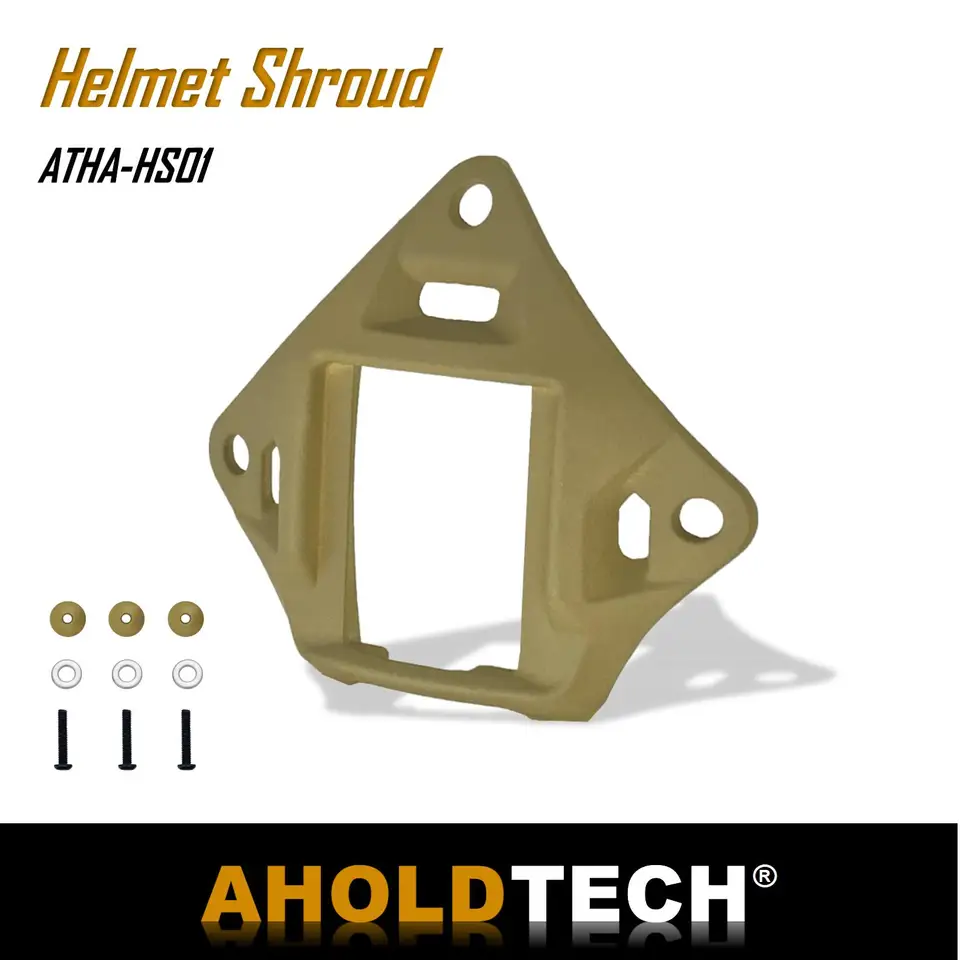 Aholdtech Gen1 VAS Helmet SHRROUD NVG Mount Adapter pre rýchly Mich Wendy Tactical Bulletproof Adsessory