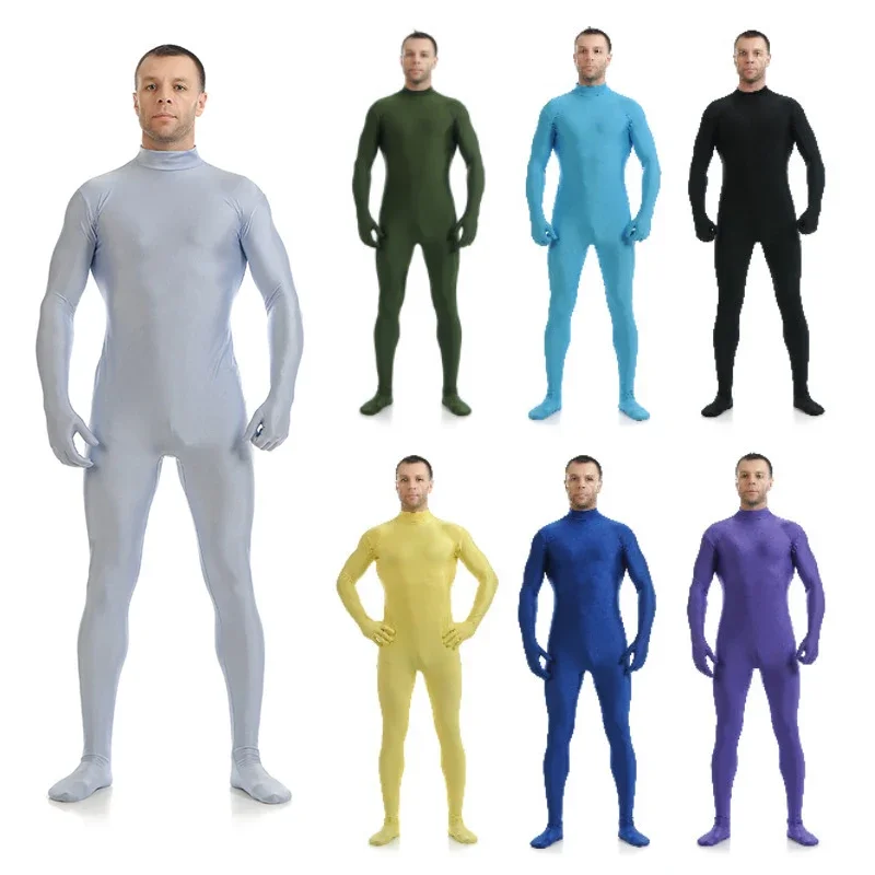 Ainclu Men Ženy spandex zentai morfové obleky Men kostýmy dospelých Halloween kombinézy karnevalová rola hra