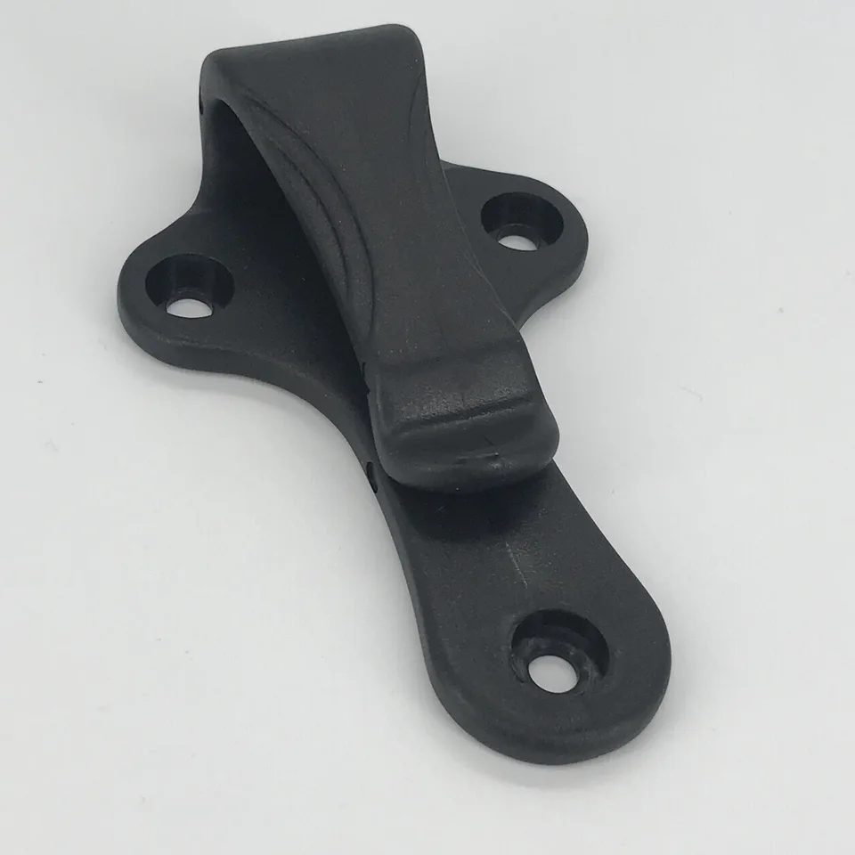 Ainomi detský nosič príslušenstvo otočný pás Plast Plast Panier Hook Triangle Triangle Hookbicycle Tašky zadný stojan bicykel