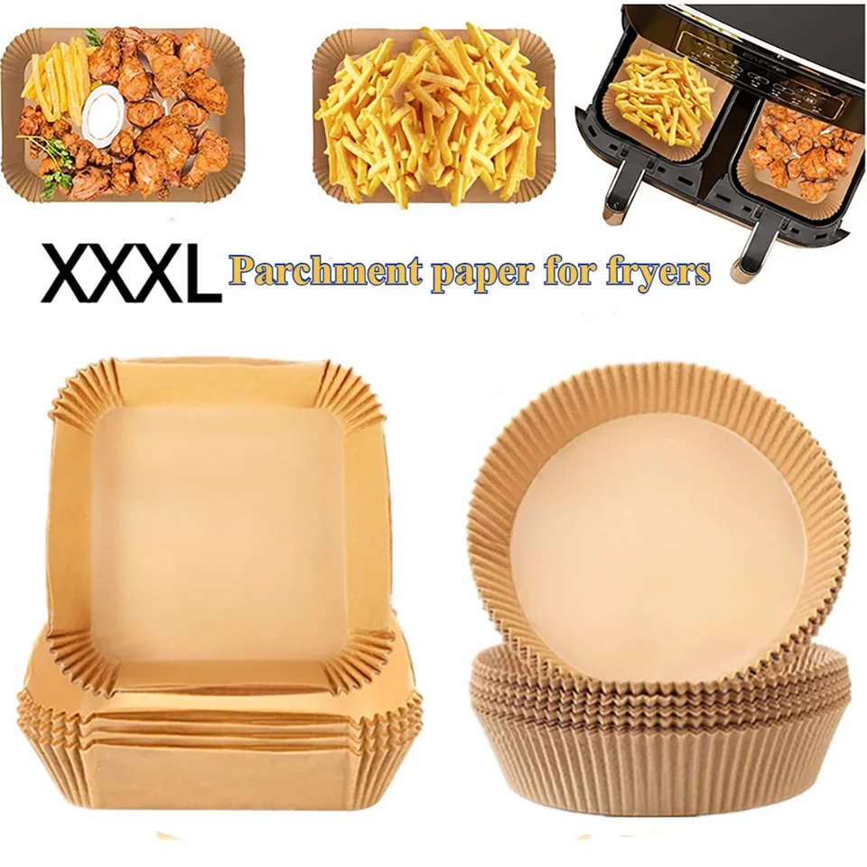 Air Fryer rúra papier nonsttick panvice kuchynské príslušenstvo Domáce príslušenstvo Neprípustenie rohože na pečenie Dodávky potravín balenie papierového voskovaného masla baru