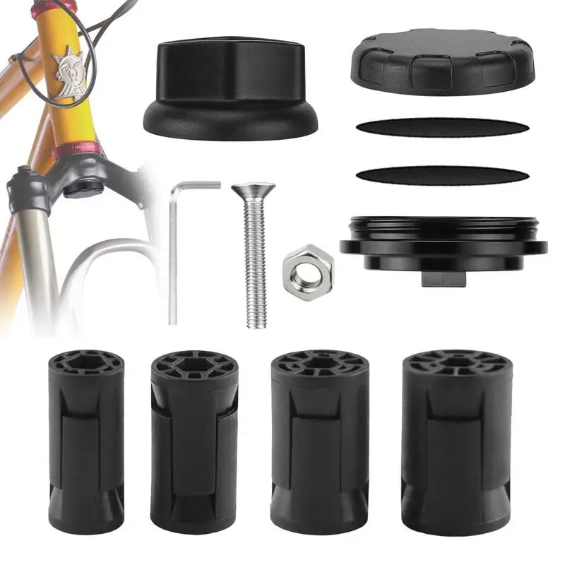 Air Tag Bike Mount Anti Cumft Mountain Bike Fork Air Tag Bike Doplnky kompatibilné s mestskou horskou cestou a skladaním