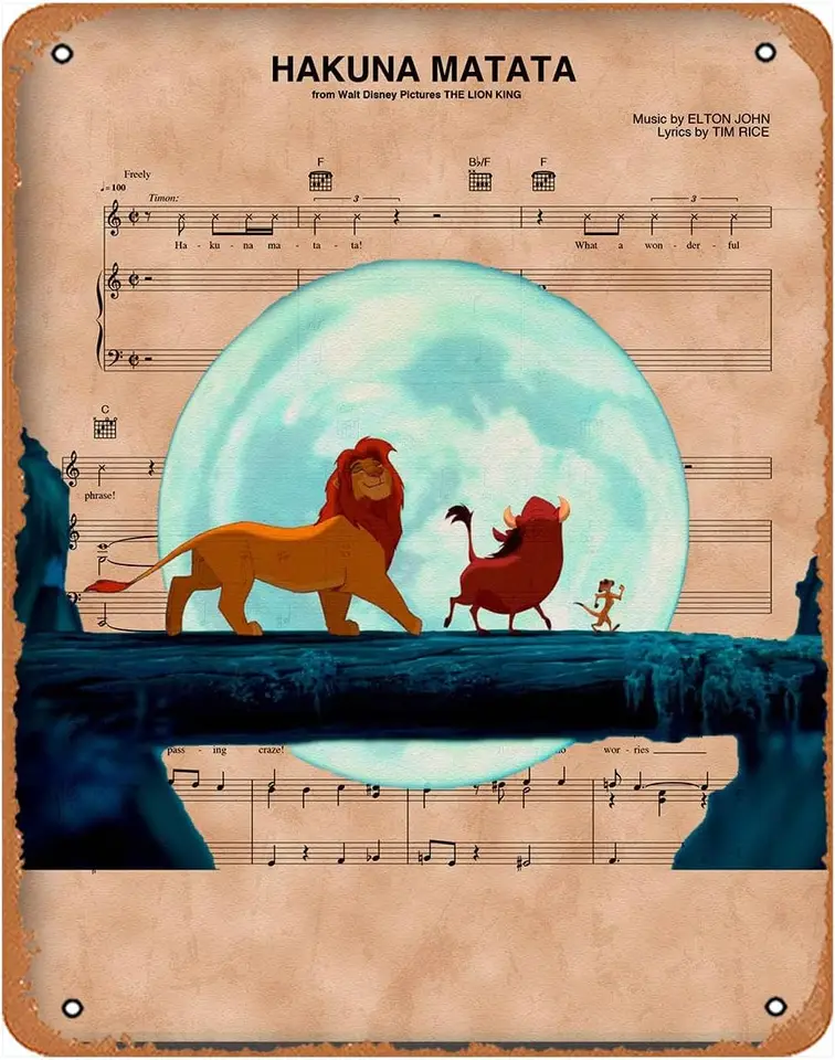 Airbnk Lion King Simba Timon a Pumba Netouch