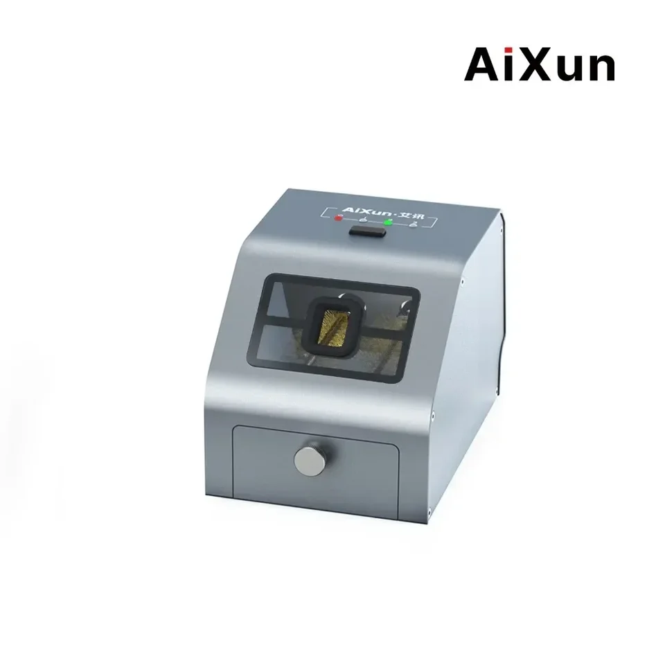 AIXUN CM30 SONDERSLECKÁ IREL HEAD ČASŤ Elektrická spájka Iron TIP Automatické čistiace čistiaci stroj na čistenie stroja