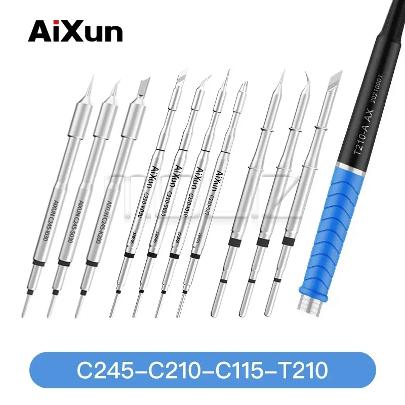 Aixun Super Fine C245 C210 C115 Spájkovacie tipy pre T3A, T3AS, T3B, T3BS, T420, T420D, T405 Profesionálna spájka