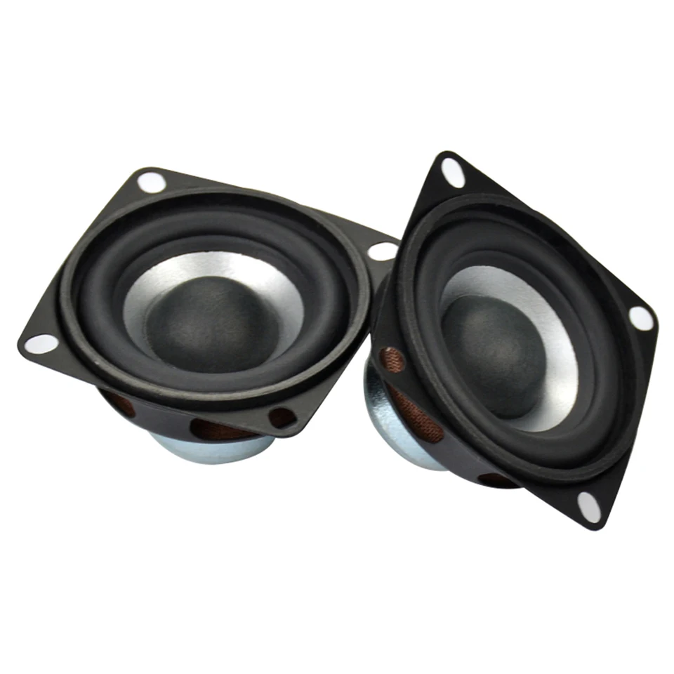 Aiyima 2pc 2 palcový HIFI Prenosný úplný frekvenčný reproduktor výšky vysokej citlivosti Tweeters zvukové reproduktory 4 Ohm 12W reproduktor