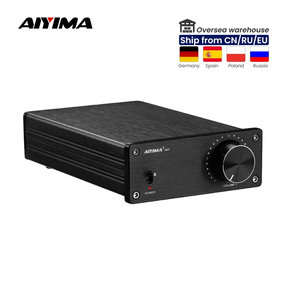 AIYIMA A07 TPA3255 Power zosilňovač 300WX2 triedy D Stereo 2.0 Digitálny zvukový zosilňovač HIFI zvukových zosilňovačov domácich reproduktorov AmplificAdor