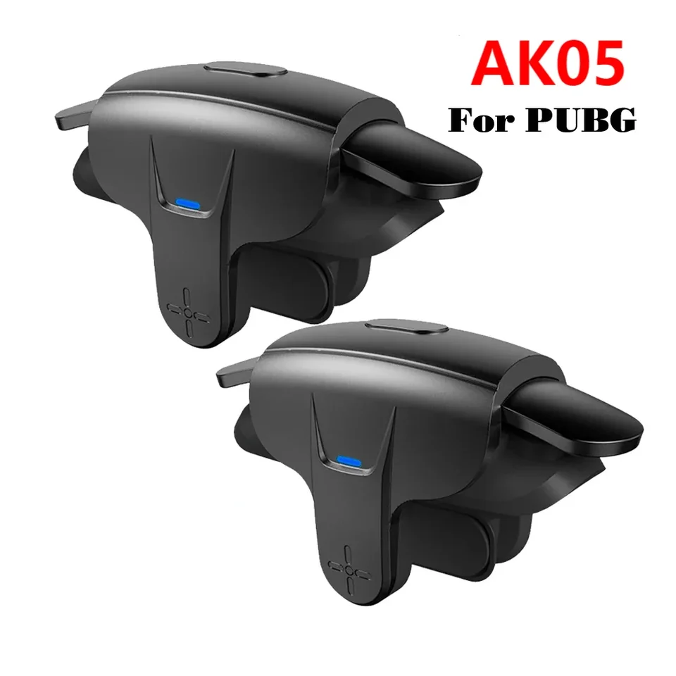AK05 Game Controller pre mobilný telefón PUBG L1R1 FIRE AIM FOOT Button Gamepad