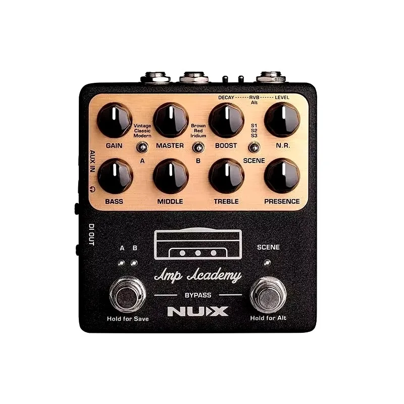 Akadémia NUX AMP NGS-6 na pedale na chitarru elettrica effetti na chitarra elettrica AMP Modelingh Send/návrat efektová slučka