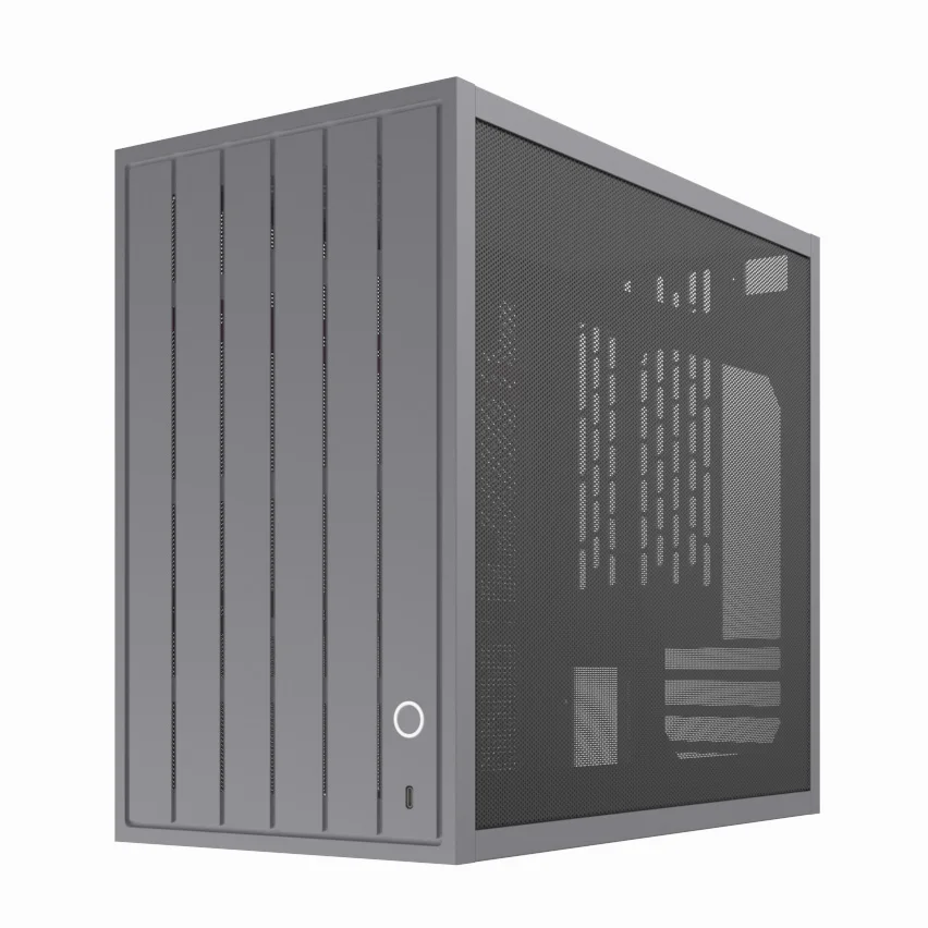 AKLLA A6M ATX celá tepelná grafika na celú vežu v ​​linke podvozok Hliníková zliatina CNC spracovanie 280