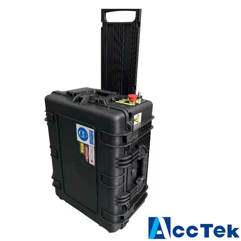 AKQ-500 ACCTEK Najpredávanejšie 200 W 300 W 500W Pulzný laserový čistiaci stroj na odstránenie hrdze
