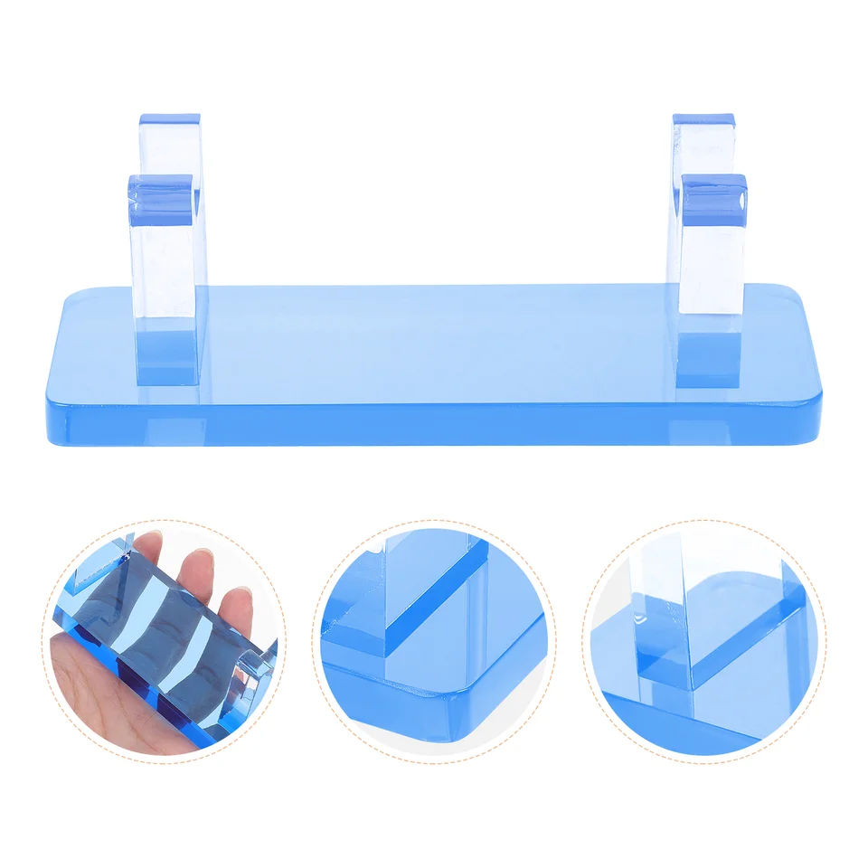 Akrylové držiak na pero Držiak na zobrazenie stánku Ballpoint Pen Fountain Pen Rack pre domácu kanceláriu Držiteľ guľôčkového pera