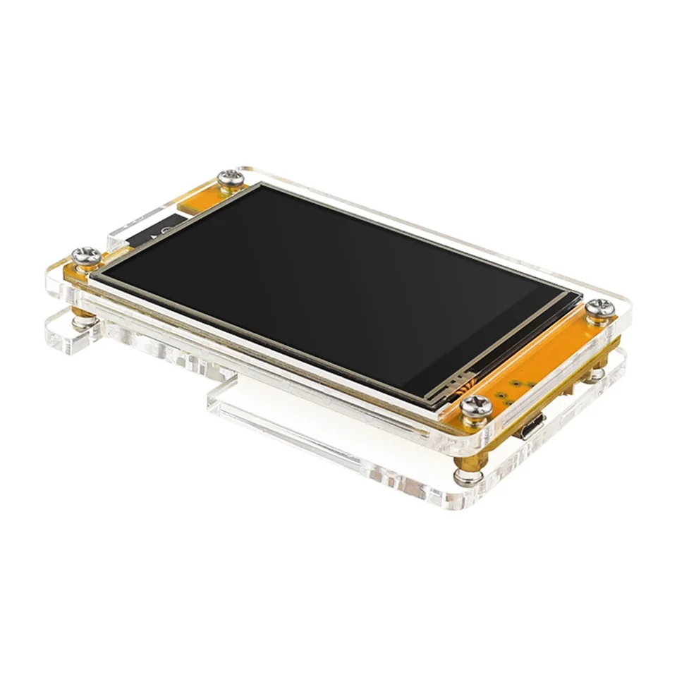 Akrylové puzdro pre 2,8 palca displej obrazovky ESP32 Vývojová doska LCD TFT Modul s ochrannou škrupinou Touch WOROM