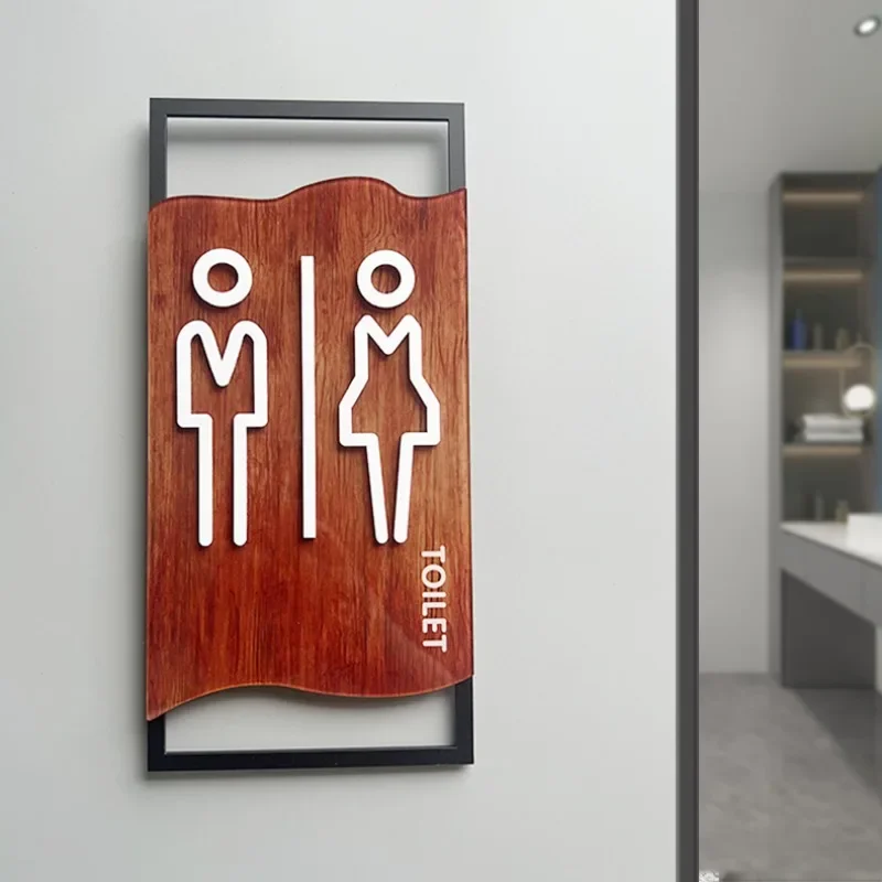 Akrylové značenie Značenie toalety Pánske a dámske toalety Hotel WC WALT STAPE STAPE