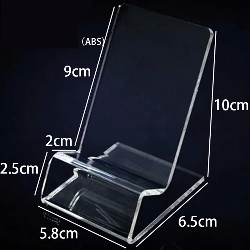 Akrylový plastový priehľadný stojan na stojanový pult displej pre zobrazenie PSV Game Console Phone Držiteľ telefónu Tablet Držiak podnos