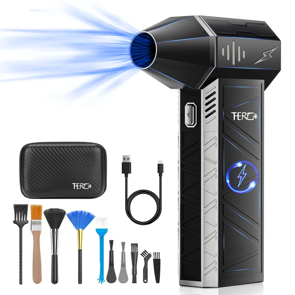 Aktualizovaná verzia X3ultra Turbo Jet ventilátor, Mini vreckový počítač 160000 ot/min