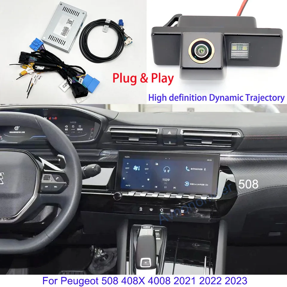 Aktualizácia dekodéra Dynamickej trajektórie HD pre Peugeot 508 408x 4008 2021 2022 2023