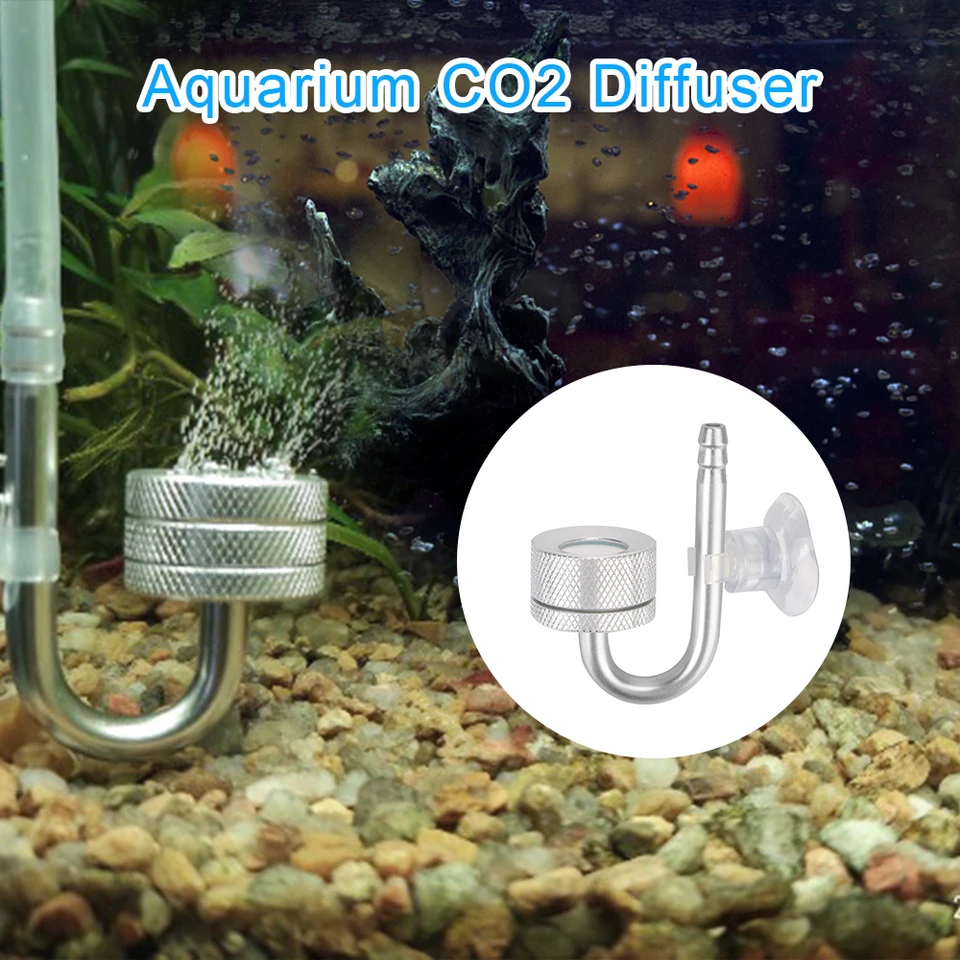 Akvárium Accessoires s prísavkou šálkou pre vodné rastlinné rastlinné akvárium Atomizer akvárium CO2 Difuser CO2 Generato
