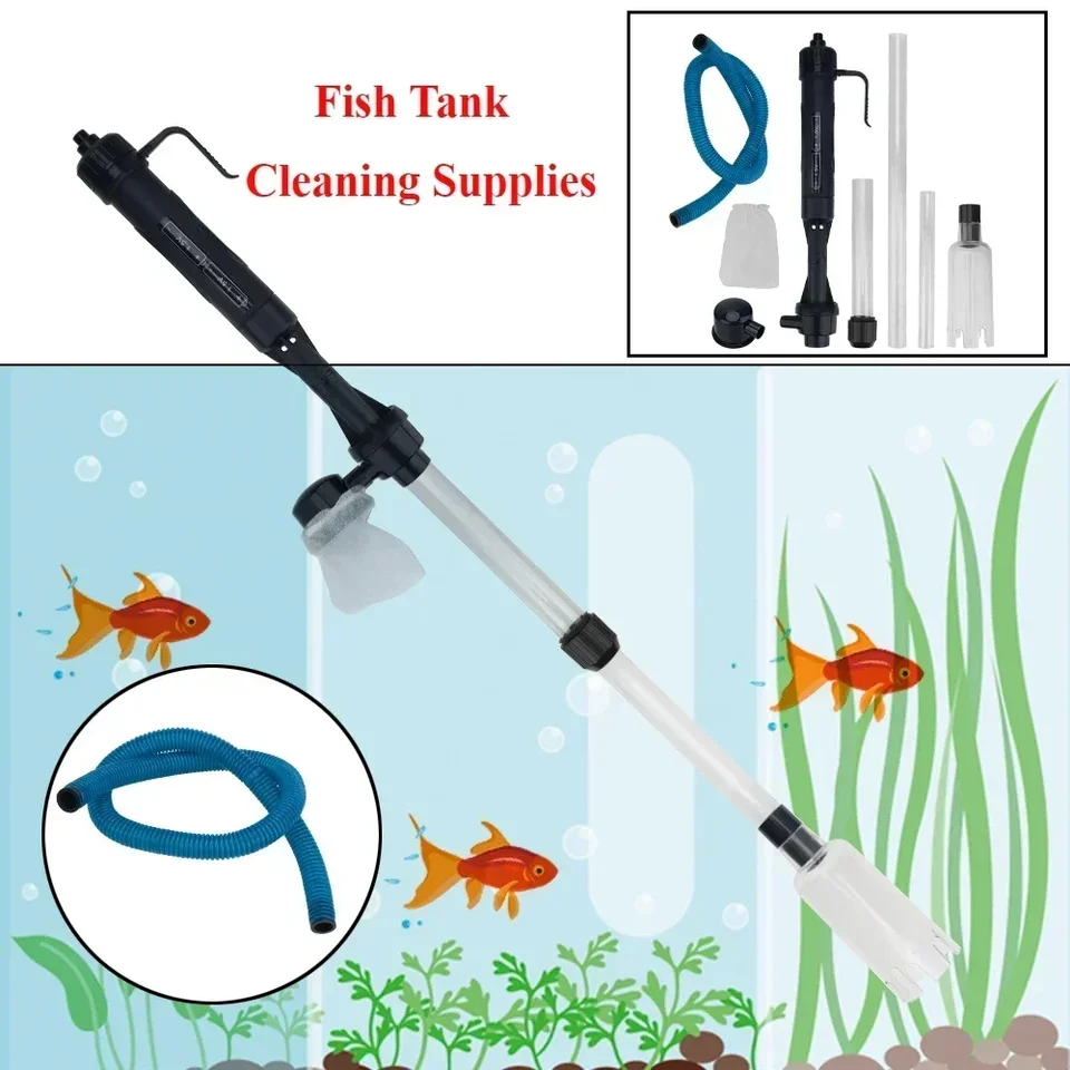 Akvárium Tank Water Zmeniť náradie Čistiace náradie Štrk Čistič štrkového akváriu Filter