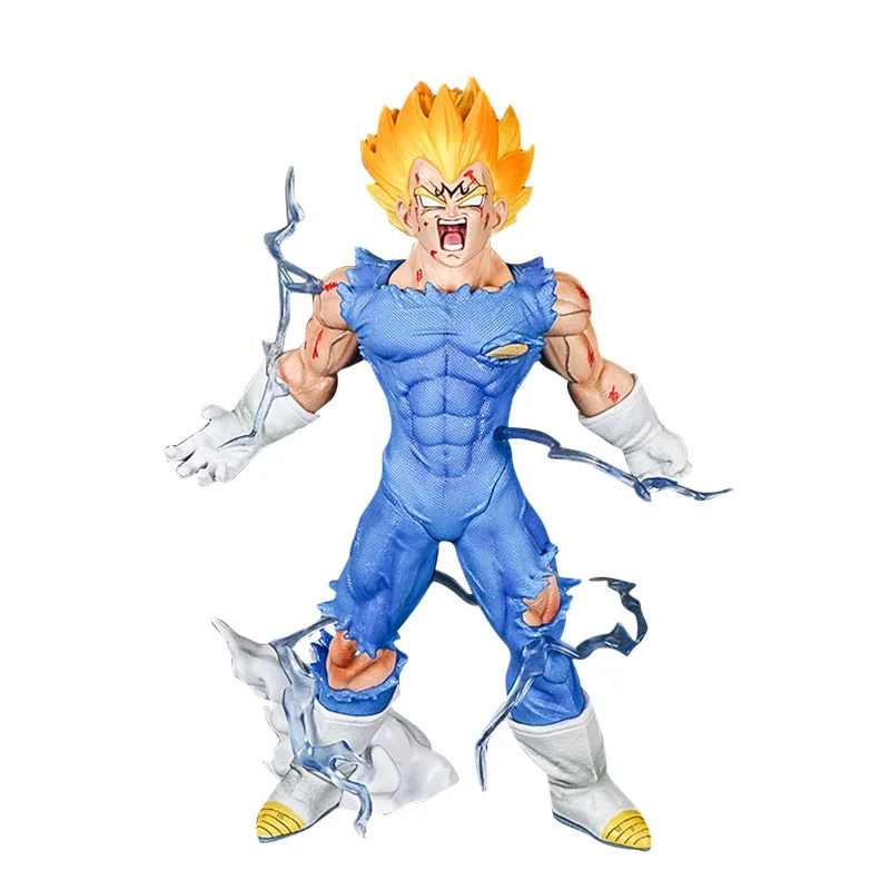 Akčné figúrky Anime Dragon Ball 27cm PVC Z GK Vegeta postava Self-Destruct Majin Vegeta figurín Collection Model hračky darček
