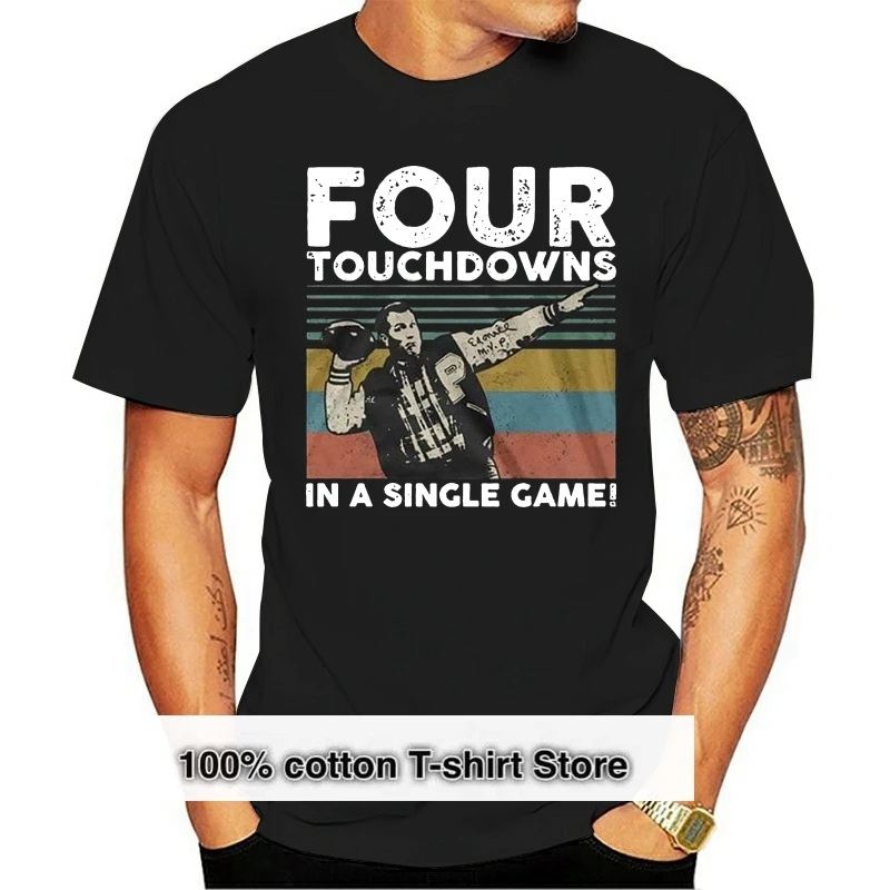 Al Bundy Four Touchdowns v jednej hre tričko Čierne bavlnené muži S-6XL Fitness Trik Trik