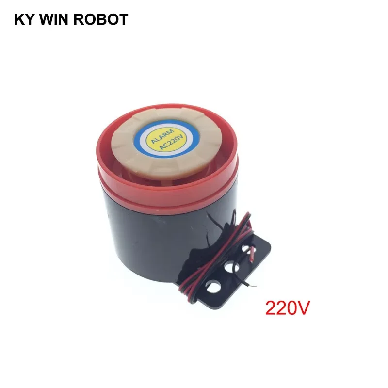 Alarm s vysokým obsahom aktívneho bzučiaka SFB-55 DC6-220V Alarm 12V 24V 220V pre Arduino DIY Electro