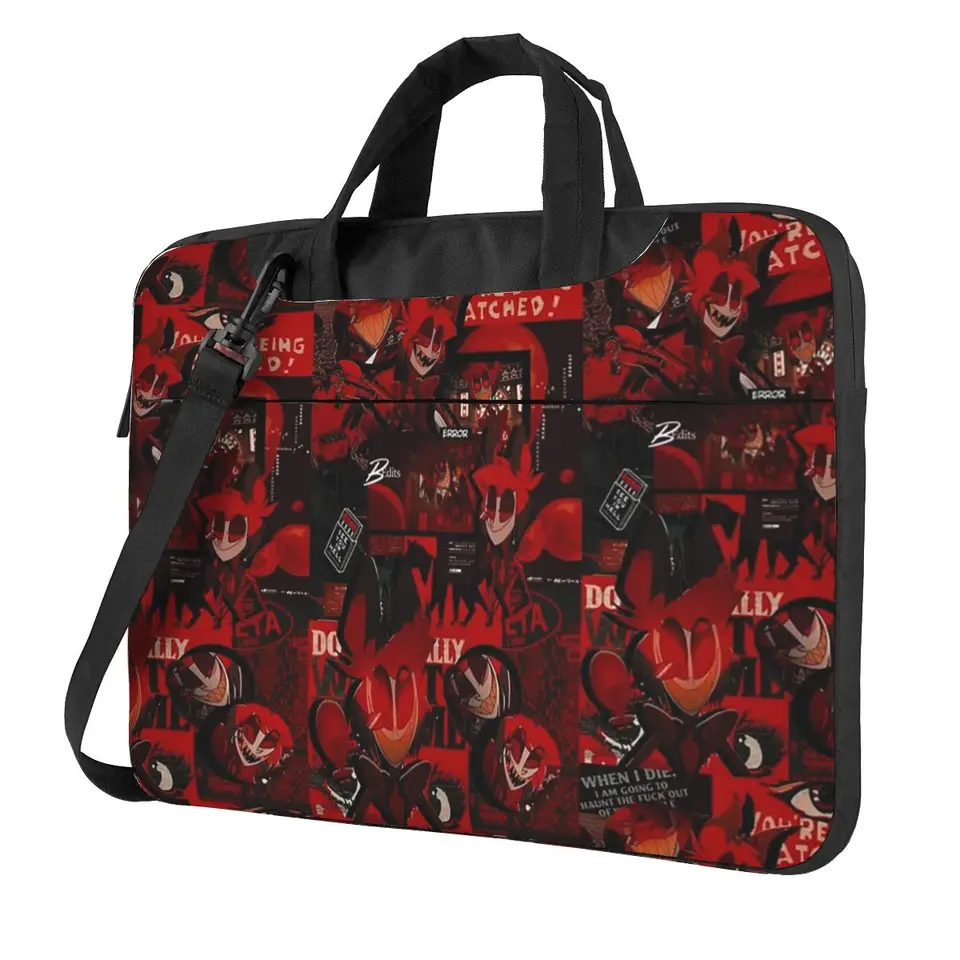 Alastor Error Laptop Bag Ochranné puzdro počítačový taška 13 14 15,6 palca Crossbody Laptop Petouch pre MacBook Pro Air