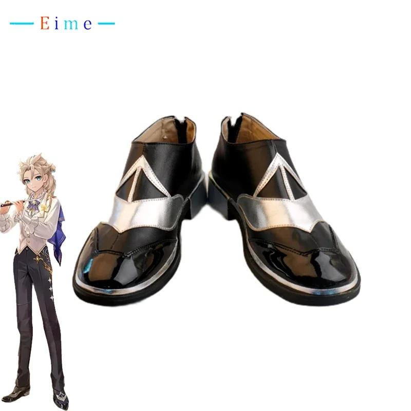 Albedo Cosplay topánky hra Genshin Impact Music Concert Cosplay prop kožené topánky Halloween Party Boots