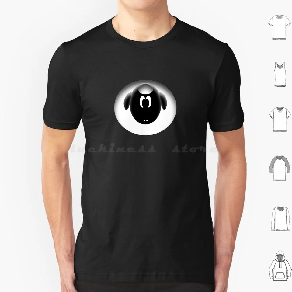 Albino čierne ovce logo T košeľa bavlnené muži ženy DIY tlač albín Čierne ovce albín Black Sheep Logo Logo 90s bleskové webové stránky