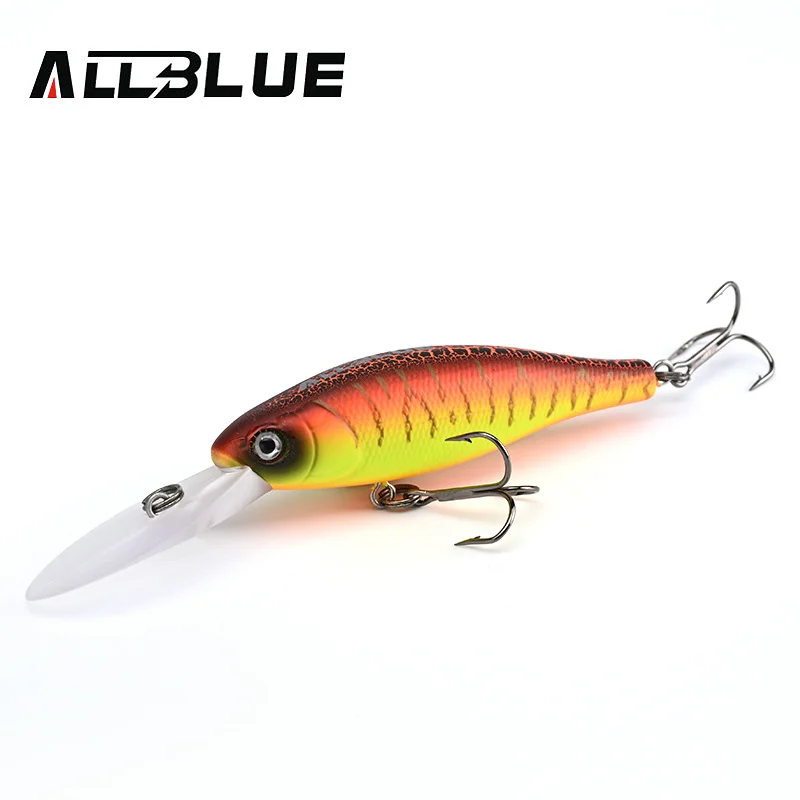 Alblue uhryznutie 60SF 60 mm 7,2 g pomaly plávajúca hĺbka stĺpcov 1,2-2,5 m Wobbler Hard Fishing Lavu