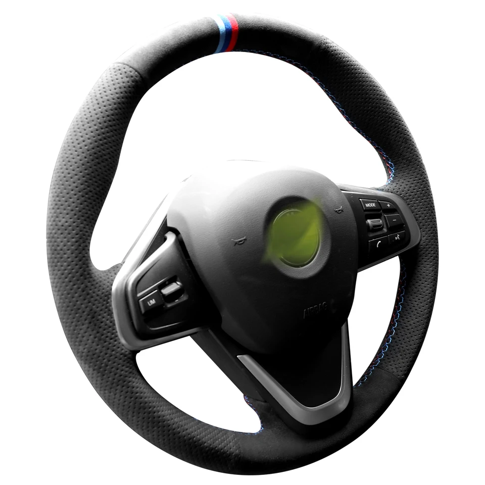 Alfanxi ručný steh Alcantara Cover volant kompatibilný s BMW F45 F46 X1 F48 X2 F39