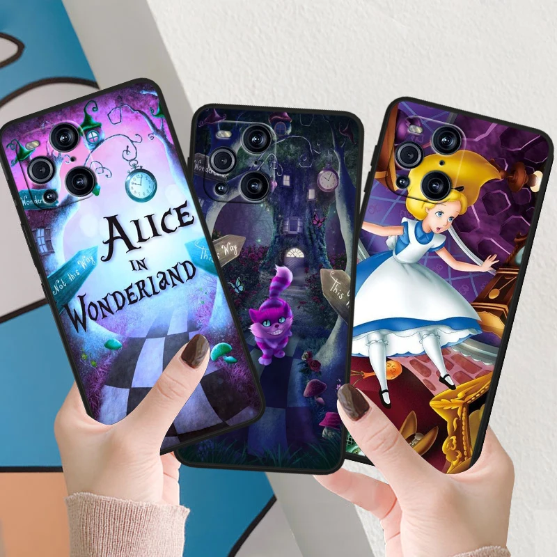 Alice in Wonderland Cool pre OPPO Nájdenie X6 X5 X3 X2 F21S F21 Pro Lite Neo Black Silikone Fundas Soft Pase Case