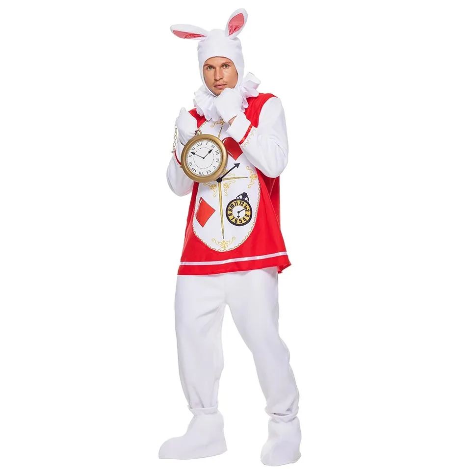 Alice v ríši divov pán White Rabbit kostým pre dospelých