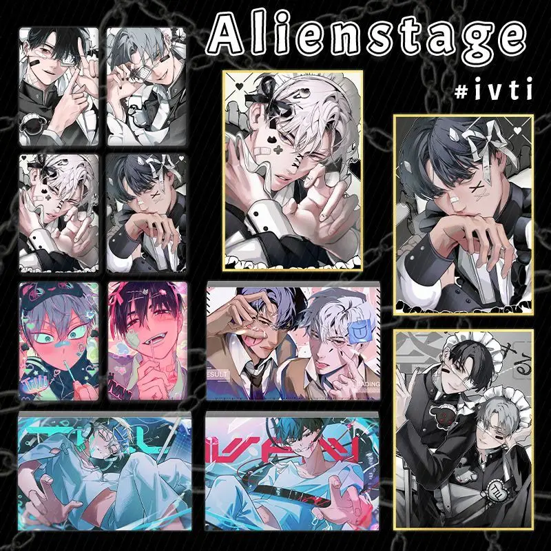 Alien Stage - Ivan & Till Anime Keychains pre dámske doplnky Bag Luka Ivan Till Mizi Hyuna Sua Keyrings Fanúšikovia šperkov Fanúšikov