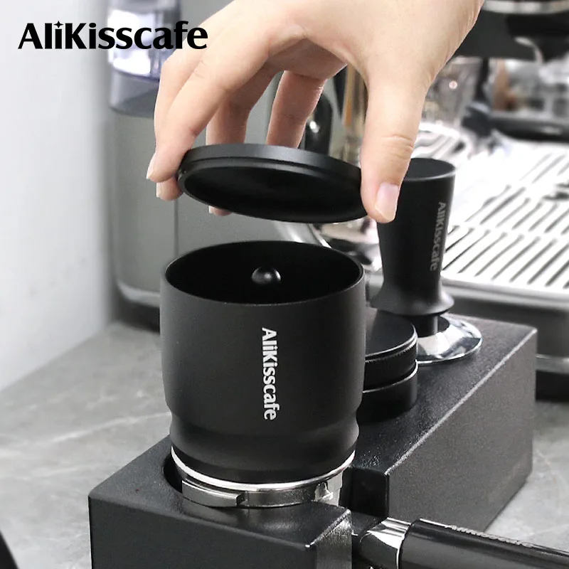 Alikisscafe Espresso Dising Funel Dávkovanie kávu šálka slepka pre 58 mm E61 Portafilter Machine príslušenstvo Barista Nástroje