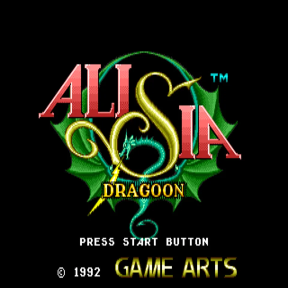 ALISIA DRAGOON 16BIT MD Game Card pre Sega Mega Drive pre Genesis