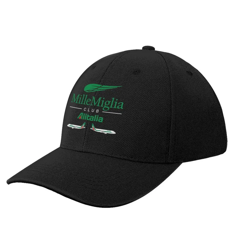 Alitalia Millemiglia letisko Letter Letple Lietadlo rozlúčka pocta baseball čiapka slnečný klobúk penový klobúk luxusná značka Žena Men's Men's