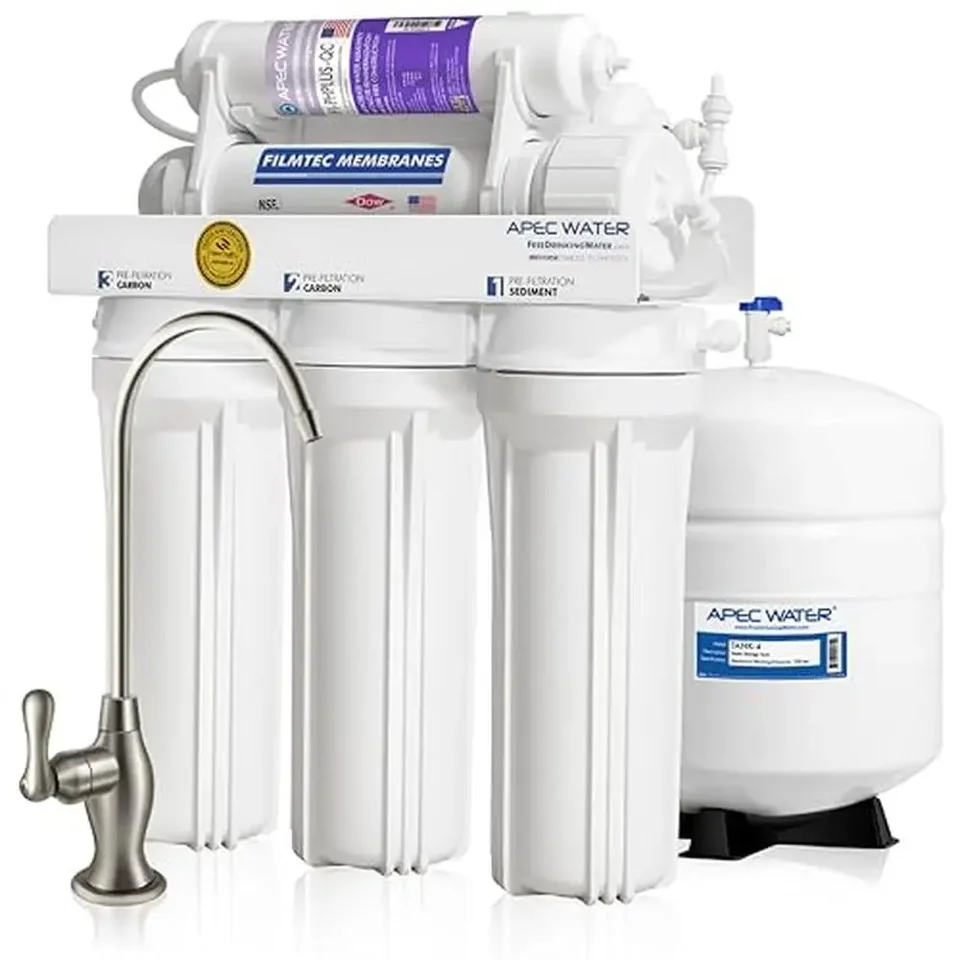 Alkalické minerálne pH vylepšené reverzné osmóza pitná voda Filter Systém 90 GPD ultra bezpečné vysokokatické WQA certifikované prémie WQA