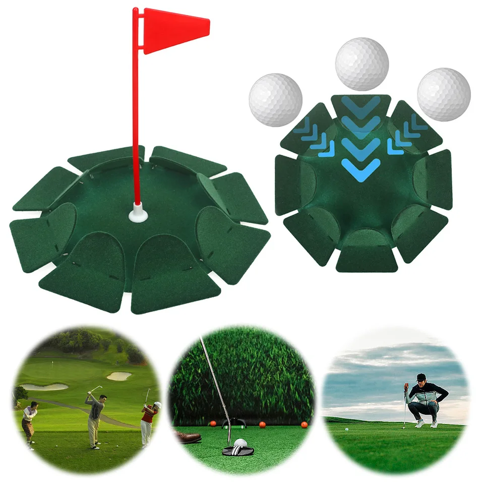 All-smerný golfový tréningový pohár golf Golf Pracovovanie prenosného golfu Prenosný golf Ukladanie cieľového otvoru pre výcvik v interiéri/outdoor