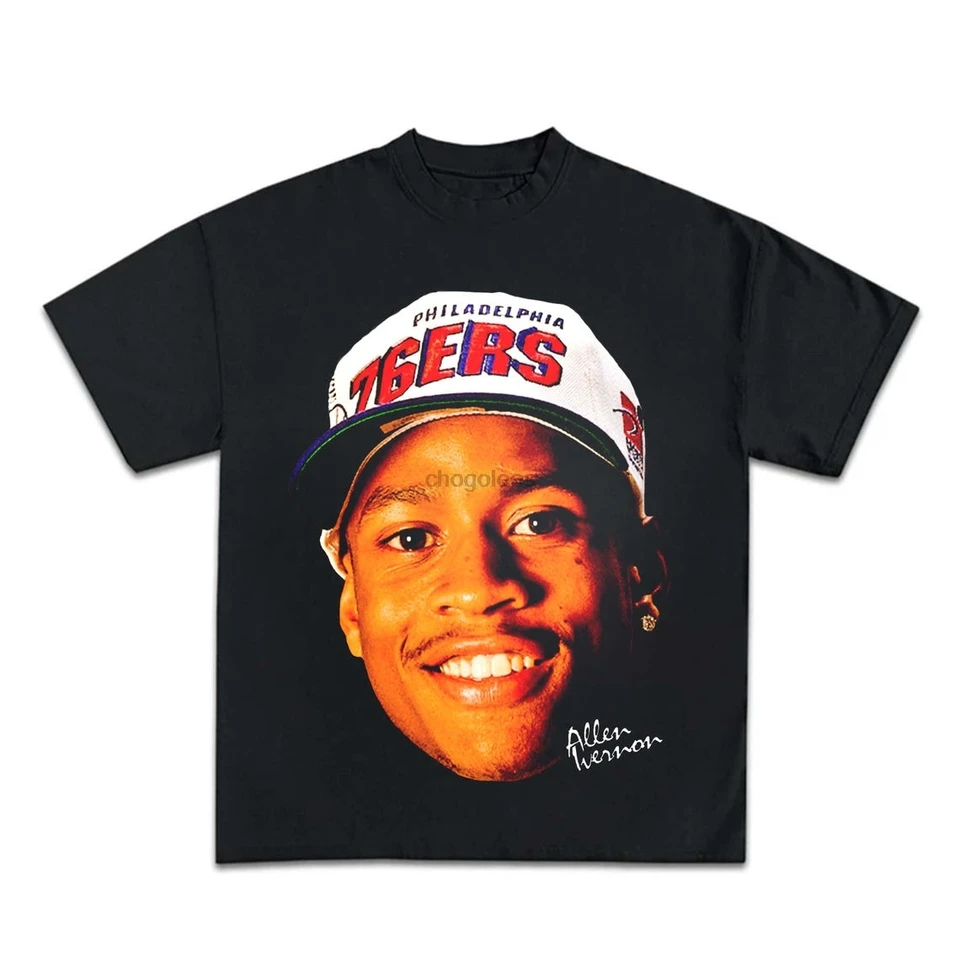 Allen Iverson Grafický dizajn tričko PNG PNG PNG Printable Bootleg Tee Design Design Instant Download and Ready to Tlap 30