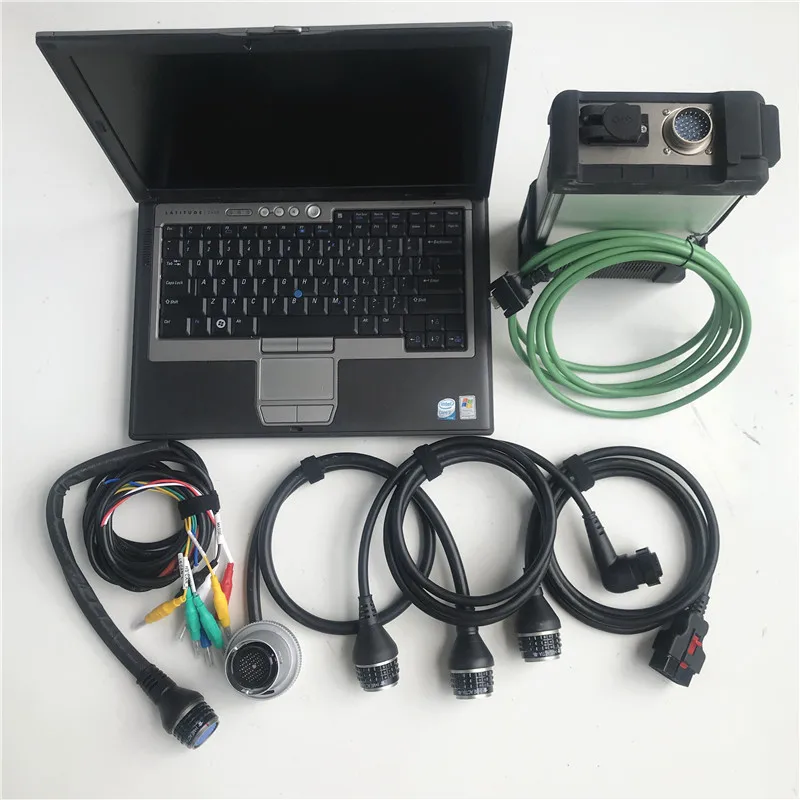 AllReady MB Star C5 SD Connect Diagnostický skener D630 90% Nový prenosný počítač s 320G HDD 2024.12V Softvér Vediamo/X/D